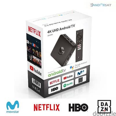 4K Android TV BOX RECIEVER/ALL TV channels without Dish/Smart TV BOX