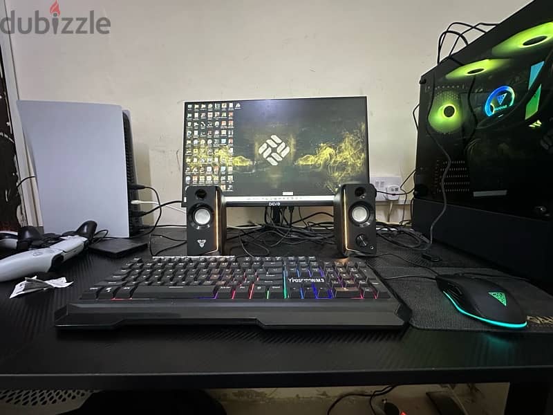 Gaming Keyboard And Mouse + Speakers 1