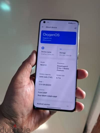 OnePlus 10 pro 256gb 12gb