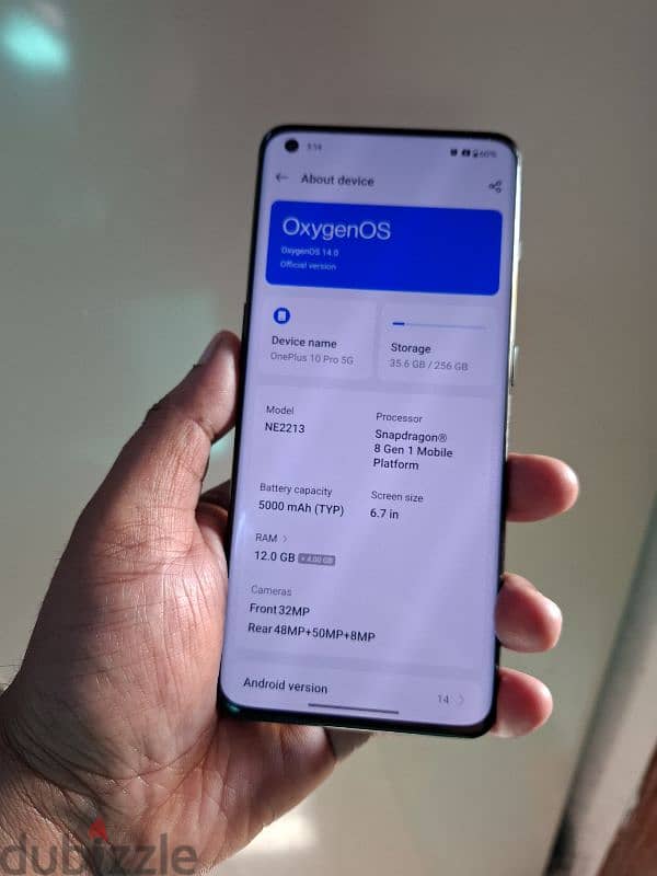 OnePlus 10 pro 256gb 12gb 0