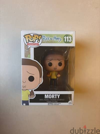 Morty funko pop figure