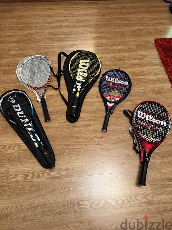 Tennis racquets 0