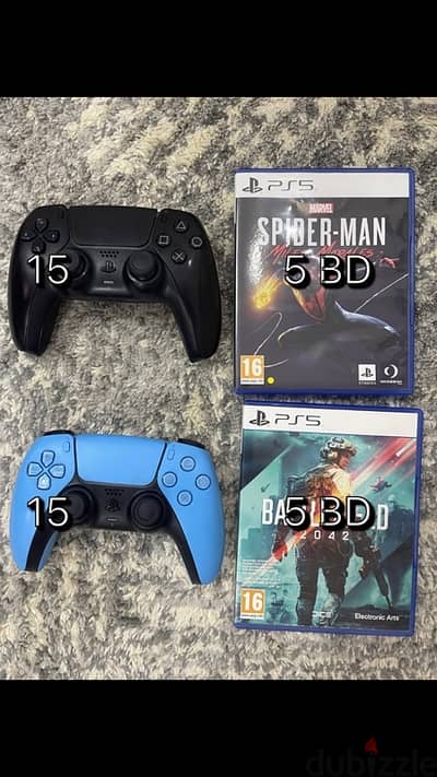 ps5 controller and games