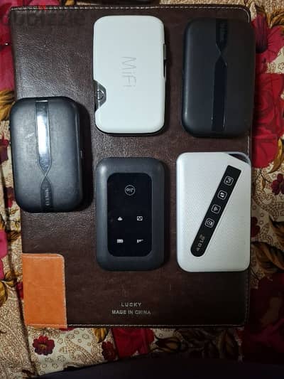 mifi routers quantity 05 by chance