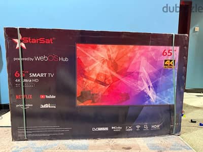 Starsat 65 inch smart 4k Ultra HD LED for sale