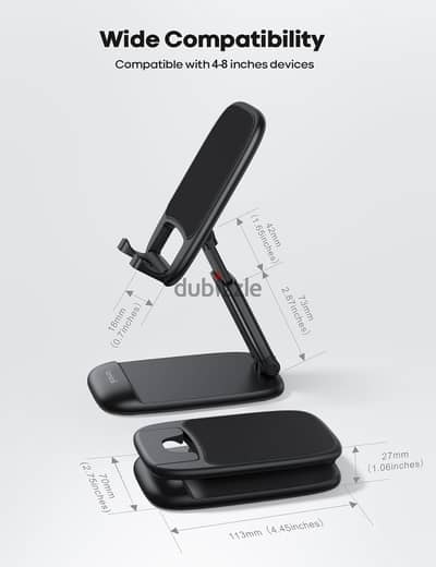 Lamicall Foldable Phone Stand for Desk