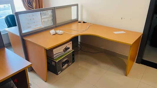 four side work station