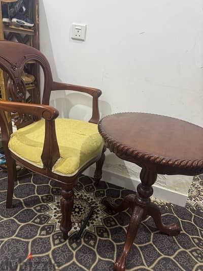 table chair