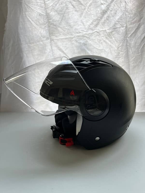 LS2 Helmet OF562 Airflow Matt Black Long (M) 1