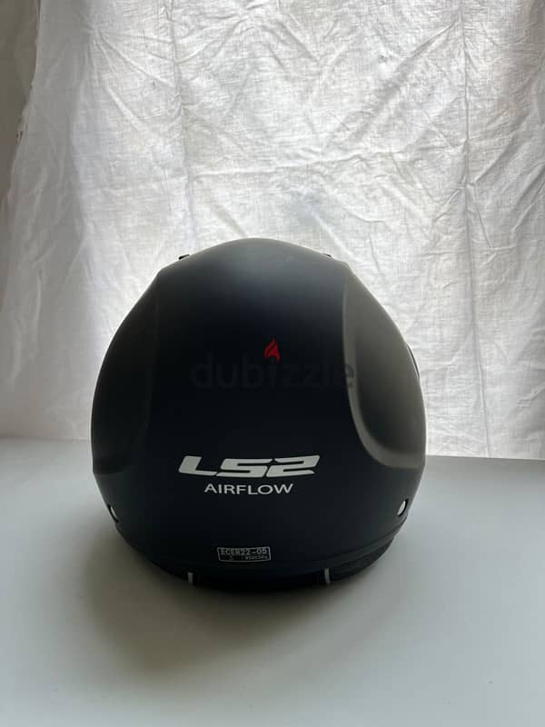 LS2 Helmet OF562 Airflow Matt Black Long (M) 2