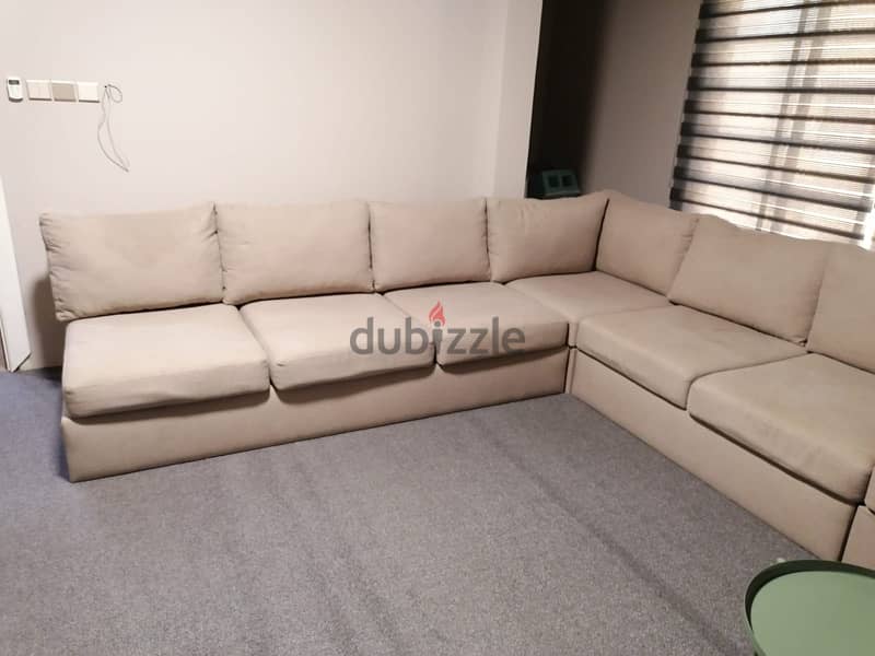 L shape sofa 0