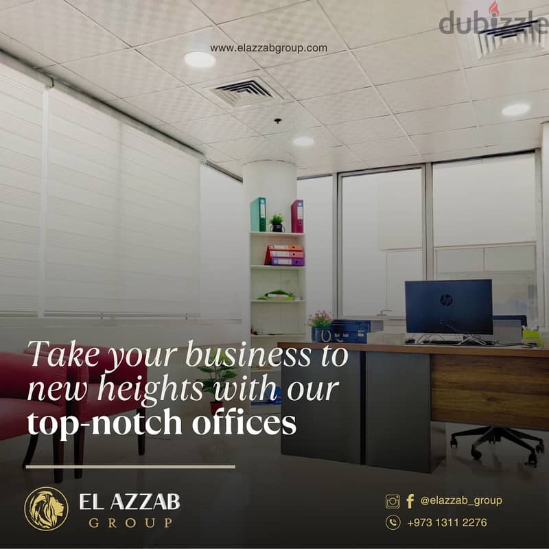 Getᶠ your Commercial office in diplomatic area for 87bd monthly in bh 0