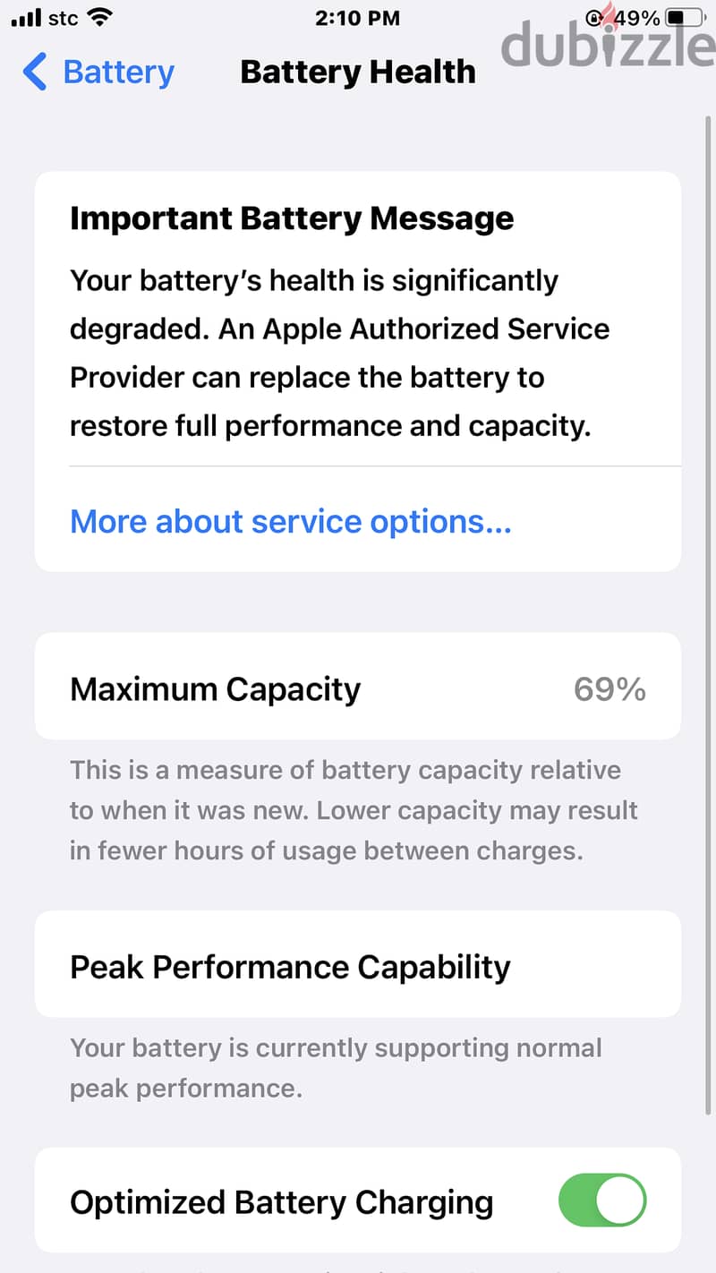 IPHONE 7 plus Used 128 GB Battery Health 69 1