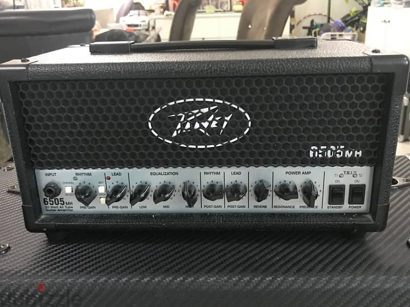 Peavey 6505 MH 20W Head Amps with Marshall cabinet (33899639) 1