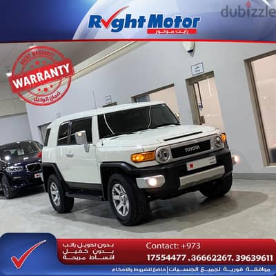 Toyota FJ Cruiser (33,000 Kms)