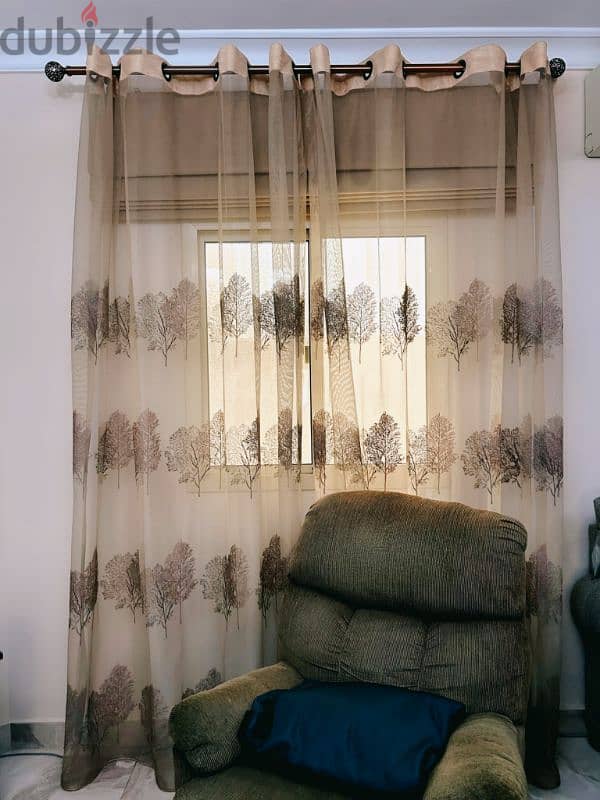 sedar eyelet translucent curtain 1