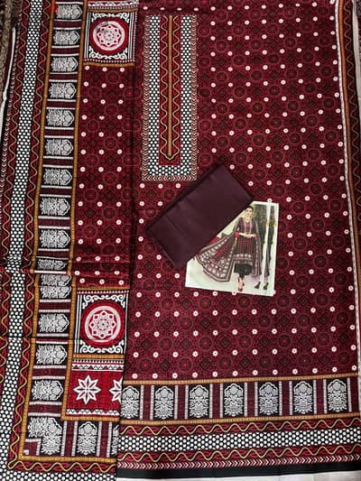 unstitch ajrak suit