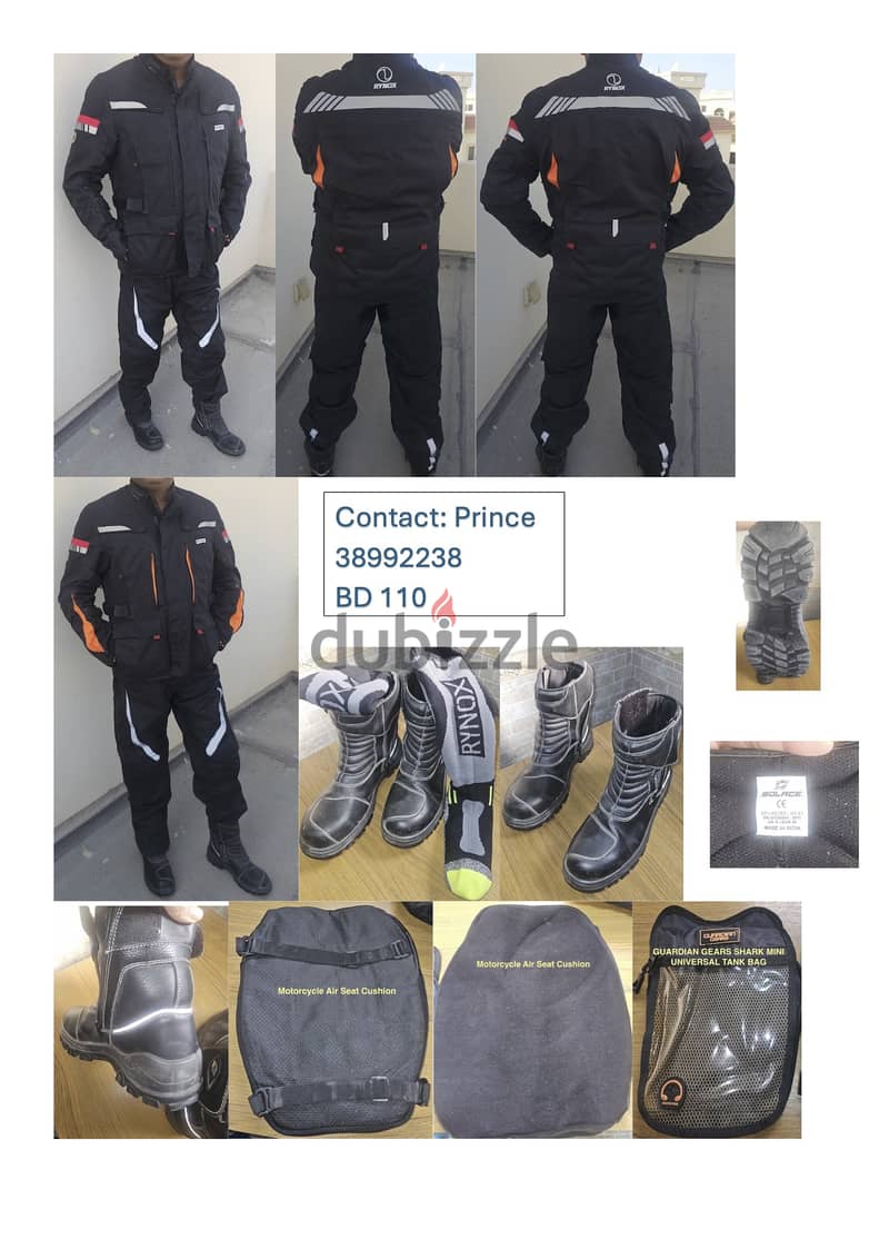 50% Sale on 5 Day used Riding Gear 2