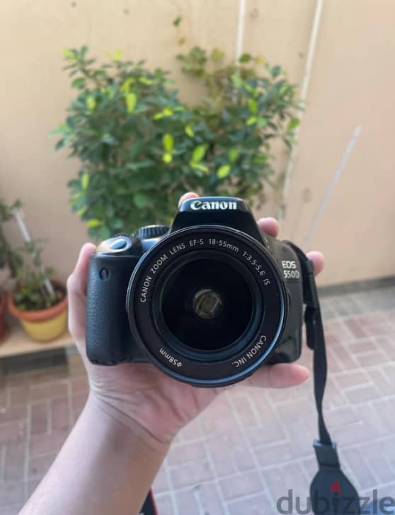 FOR URGENT SALE: Canon EOS 550D with Charger and Straps 2