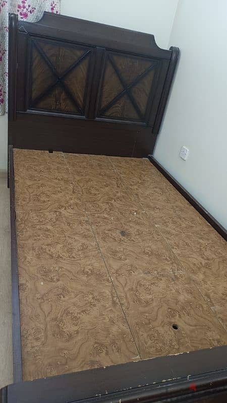 120x200 bed with mattress 1