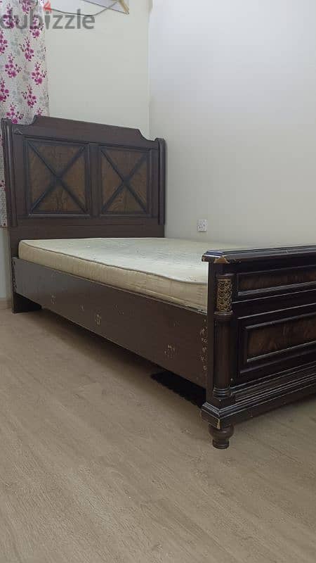 120x200 bed with mattress 2