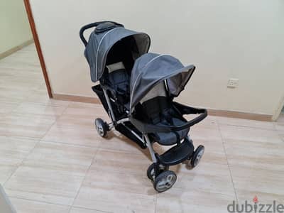 graco double stroller  in excellent condition pickup juffair