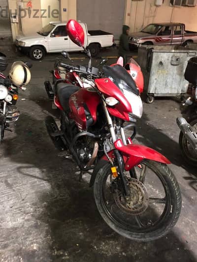 Hero honda Hunk for rent 2019Model