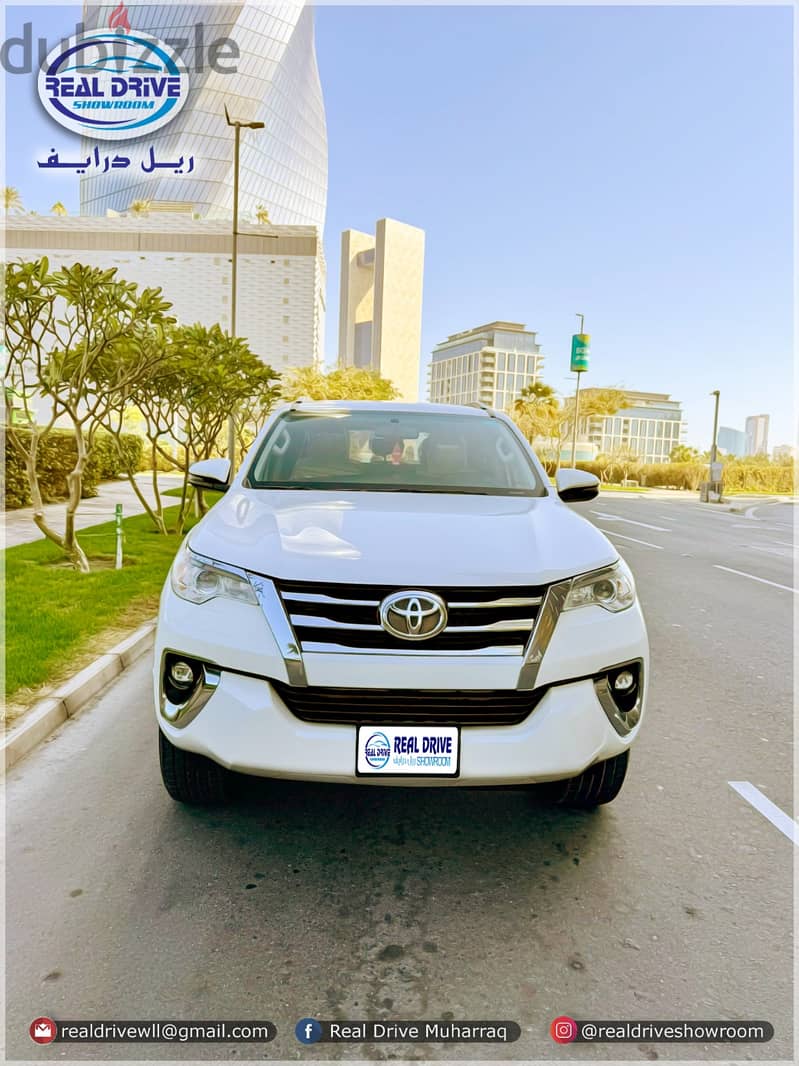 TOYOTA FORTUNER 4WD  : 2020 Engine: 2.7 V4 -White FOR SALE 2