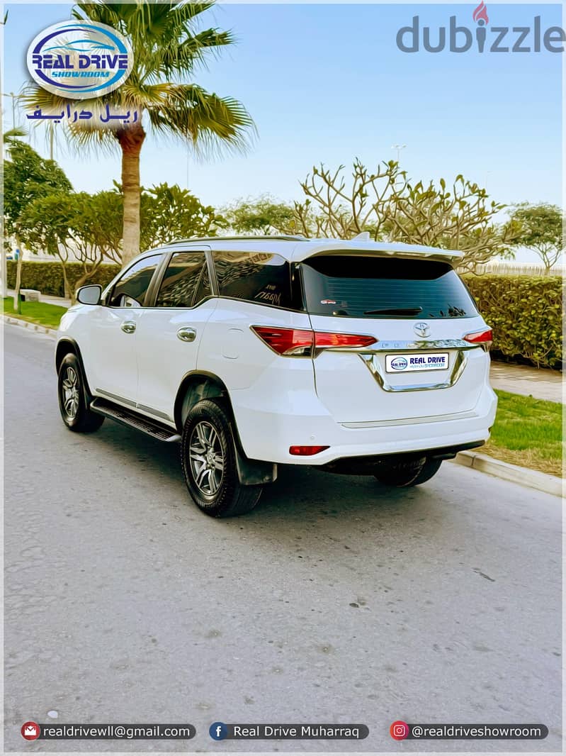 TOYOTA FORTUNER 4WD  : 2020 Engine: 2.7 V4 -White FOR SALE 6