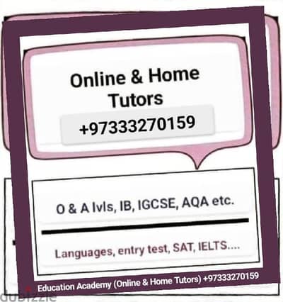 Online & Home Tutors