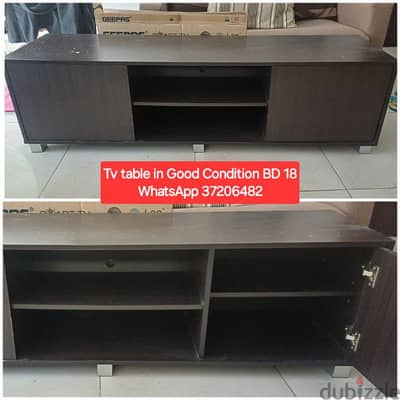 Tv cabinet and other items for sale with Delivery