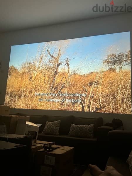 New Andowl Smart Projector Screen With All the Apps And Wifi 1