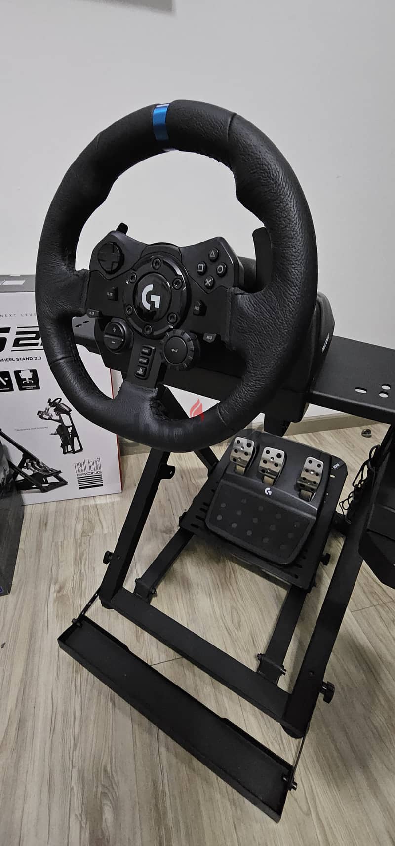 Logitech G923 w/ shifter & Next Level Racing 2.0 stand 1