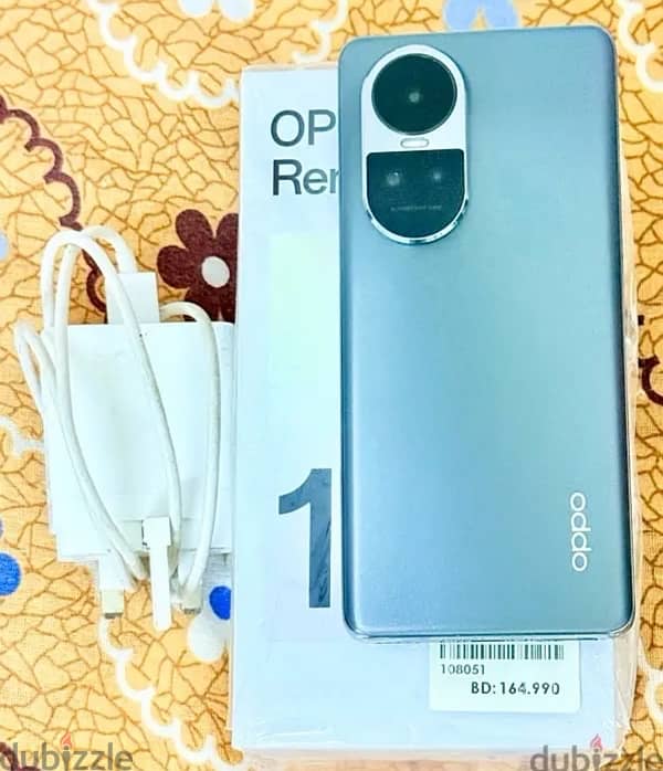 oppo reno 10g. 5g   256GB.   12gb Ram 4