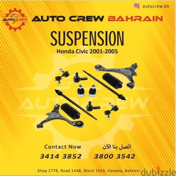 Suspension parts for Honda cars 3