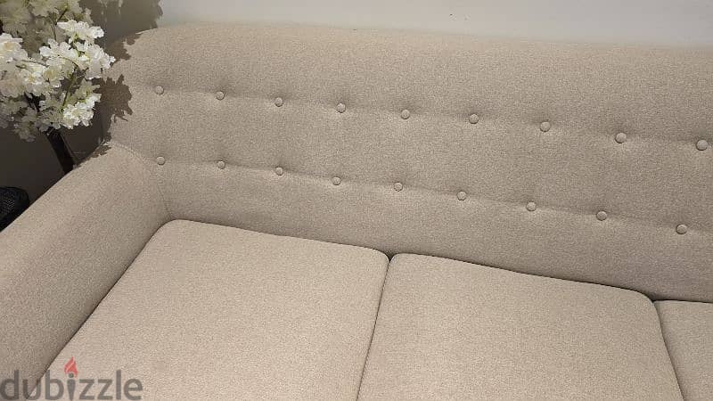 new . . just used for 1year 3 seater sofa 1