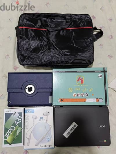 New oppo 256GB PHONE + LAPTOP + CHROME 75bhd only