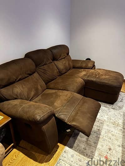 3 Seater Recliner Sofa (Home Center)