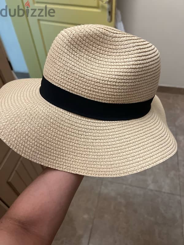 One size ladies beach hat 1