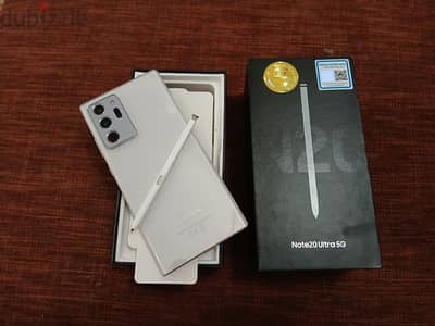 Samsung Galaxy Note 20 Ultra 5G DUAL Sim 12 GB Ram 256 GB STORAGE