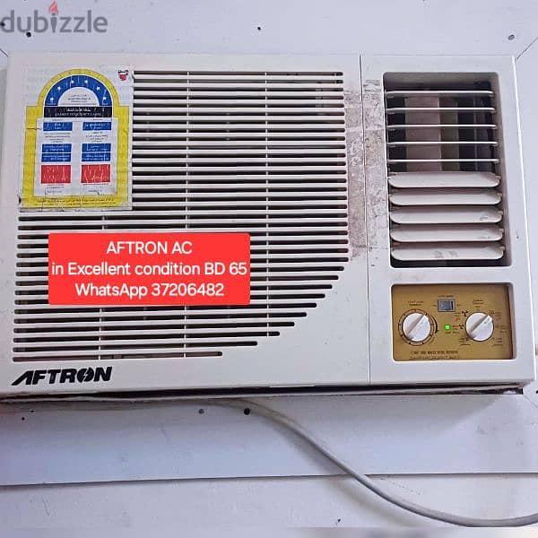 ZENET 2 ton split ac and other items for sale with fixing 3