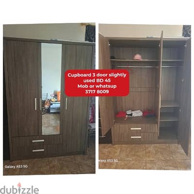 Variety of household items in good condition for sale with delivery