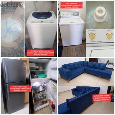 Toshiba fully Automatic washing machine and other items for sale