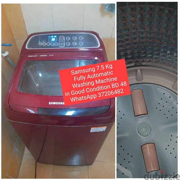 Toshiba fully Automatic washing machine and other items for sale 3