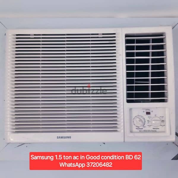 AFTRON 1.5 ton window ac and other acs for sale with fixing 3