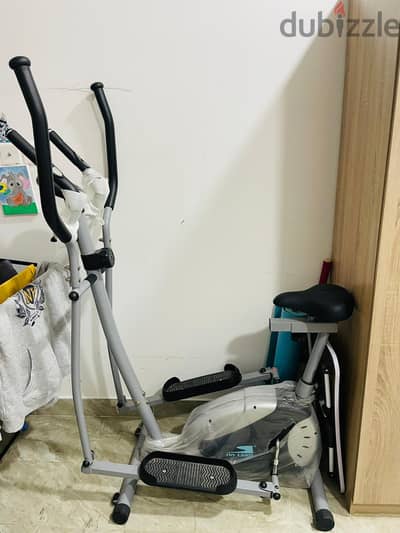 Almost new elliptical trainer machine for sale urgent