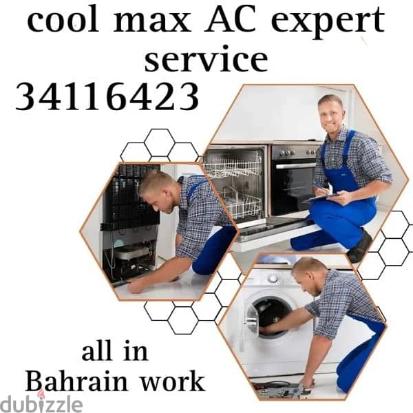 AC service and repair all and washing machine and refrigerator repair 1