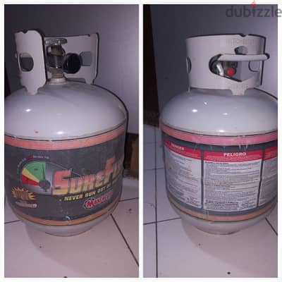 BBQ gas cylinder