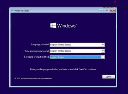 windows installation and Linux