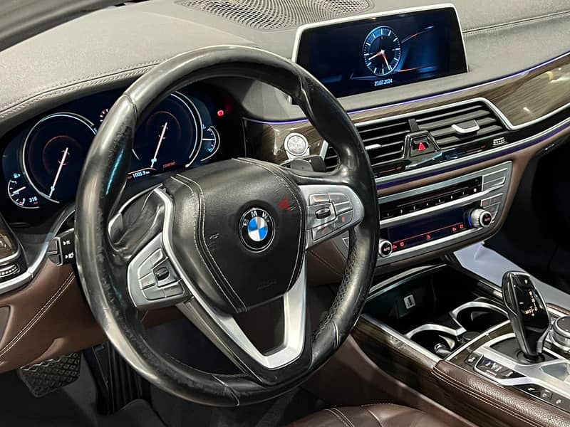 BMW 740 model 2016  LI twin turbo V6 FOR SALE 2